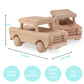 Vesplo - Wooden Car Trabant - Diy Wooden Cars - Toy Car For Kids & Adults - Handmade Wooden Toys - Preschool Learning Activities