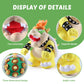 Equasis Bowser Plush,Bowser Stuffed Animal Mario All Star Collection 10 Inch Yellow– Sweet Gift For Mario Fans And Kids