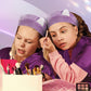 Hoemwarm 122 Pcs Purple Girls Spa Party Kit, 10-Pack Slumber Party Favors with Satin Robes, Tote Bags, and Nail Salon Accessorie