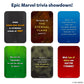 Skillmatics Card Game - Who Knows Marvel Best, Family Party Game For Boys, Girls, Teens, Adults Who Love Avengers, Spiderman, Ir