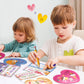 28 Pack Valentines Day Greeting Cards With Toys For Kids, Mini Fingerboard Valentine School Classroom Exchange Prizes For Studen