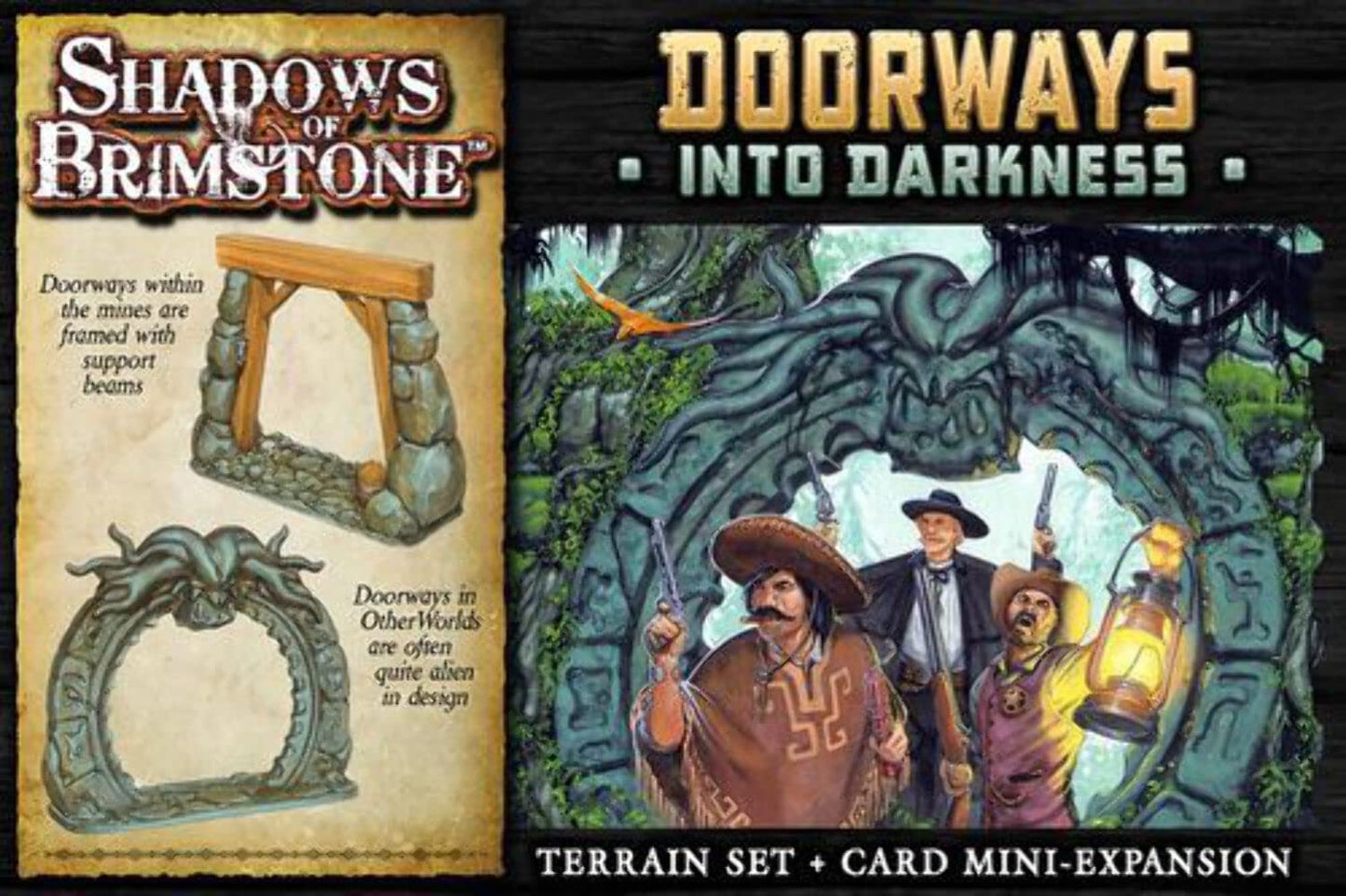 Flying Frog Productions Ffp07-T01 Doorways Into Darkness: Shadows Of Brimstone Exp, Multicoloured