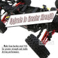 Rcarmumb CVD Drive Shaft Axles Upgrades for 1/10 Granite Senton 3s Blx&Mega550,Vortek 3s Blx,Big Rock v2,4Pcs Front Rear Harden