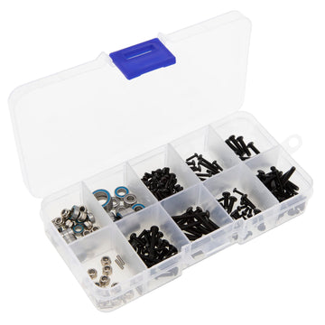 Meus Racing Trx4M Bushings Bearings Screws Kit 247Pcs For 1/18 Trx4M Defender Bronco K10 F150 Rc Crawler Upgrade Parts Accessori