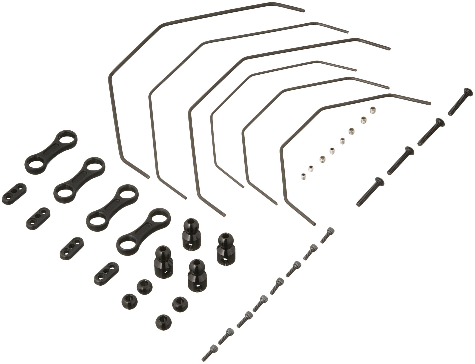 Losi Front/Rear Sway Bar Kit 10-T LOSB2222 Gas Car/Truck Replacement Parts