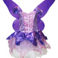 Petitebella Fairy Costume Dress 1-10y (Purple, 6-8 Years)