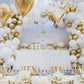 Partywoo White And Gold Balloons, 140 Pcs White And Metallic Gold Balloons Different Sizes Pack Of 18 Inch 12 Inch 10 Inch 5 Inch For Balloon Garland Or Arch As Birthday Decorations, Party Decorations