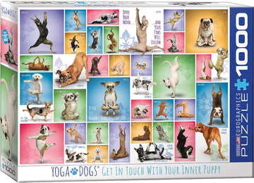 Yoga Dogs 1000Pc Puzzle