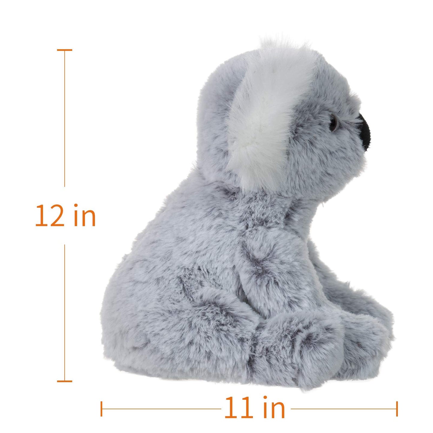 Apricot Lamb Toys Plush Gray Plush Koala Stuffed Animal Soft Cuddly Perfect For Child （Medium，12 Inches