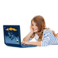 LEXiBOOK Batman Bilingual Educational Computer for Kids, 124 Activities, Blue, 7.1 x 9.5 x 0.1 inches, Model JC598BATi2