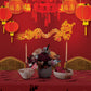 Beistle 2 Piece Chinese New Year Decorations Jointed Dragon Cut Outs for Asian Theme Party Supplies, Celebrating with You Since