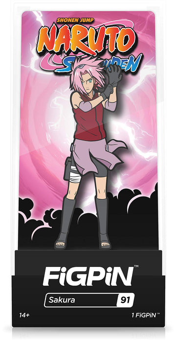 Figpin Naruto Shippuden: Sakura - Collectible Pin With Premium Display Case