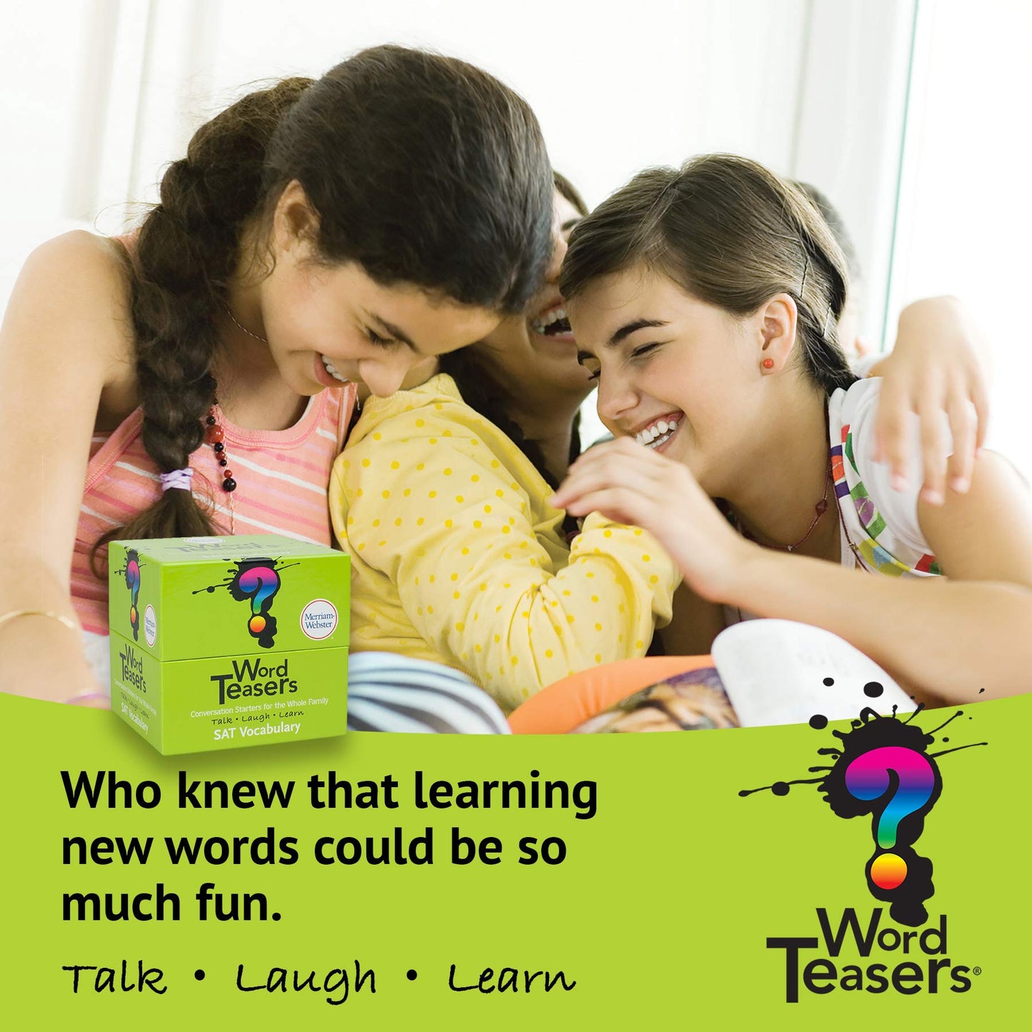 ? Word Teasers Sat Vocabulary - Vocabulary Builder For Kids, Teens & Adults - Fun Family Conversation Starter & Vocabulary Game