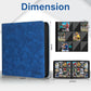 Pok?pal Trading Card Binder  12 Pocket Card Collection Binder for 720 Cards  enhanced Card Book Double Sided Pocket  Collector Album Holder Folder for TCG PM MTG OPCG YGO Sports Cards (Sapphire Blue)