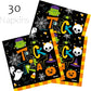Serves 30 Complete Party Pack Cute Halloween Monsters And Ghosts 9' Dinner Paper Plates 7' Dessert Paper Plates 9 Oz Cups 3 Ply Napkins 2 Table Cover Banner Party Decorations Party Supplies
