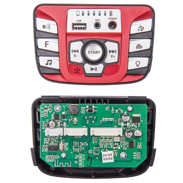 Jiaruixin 24V Children Electric Vehicle Power Medium Control Switch Multi-Function Bluetooth Connection Music Power Display Circ