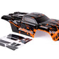 Musbeler Custom Body Compatible For Sledge 6S 4Wd 1/8 Truck Shell Cover (Muddy Orange)
