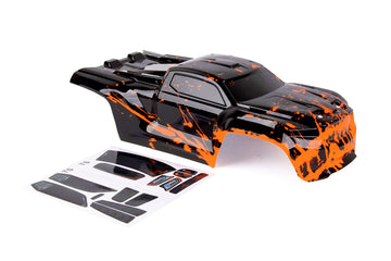 Musbeler Custom Body Compatible For Sledge 6S 4Wd 1/8 Truck Shell Cover (Muddy Orange)