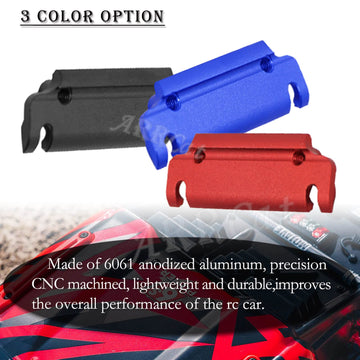 Aluminum Center Sway Bar Mounts for 1/7 1/8 ARRMA 6S Typhon Kraton Notorious Outcast Mojave Infraction Felony Talion Limitless 6