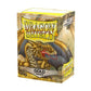 Dragon Shield | Standard Size Card Matte Sleeves | 100 CT - Smooth & Tough enhanced TCG Sleeves | Compatible with Pokemon  Flesh & Blood  One Piece & Magic The Gathering | Gold - Matte
