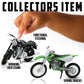 Welly Die Cast Motorcycle Green Kawasaki 2009 Ninja Zx-10R, 1:18 Scale
