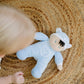 Genius Baby Toys My First Boy Doll - Soft Blue Cotton Doll with Rattle, No Hard Parts, Model GB-54, Perfect Gift for Babies