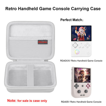 Elonbo Carrying Case For Rg40Xxv / Rg405V Retro Handheld Game Console, Android Retro Handheld Gaming Travel Storage Cover Bag Li