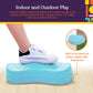 Special Supplies Stepping Stones For Kids, 5 Balance Indoor And Outdoor Blocks Promote Coordination, Balance, Strength, Child Safe Rubber, Non-Slip Edging, Stackable (Unicorn)