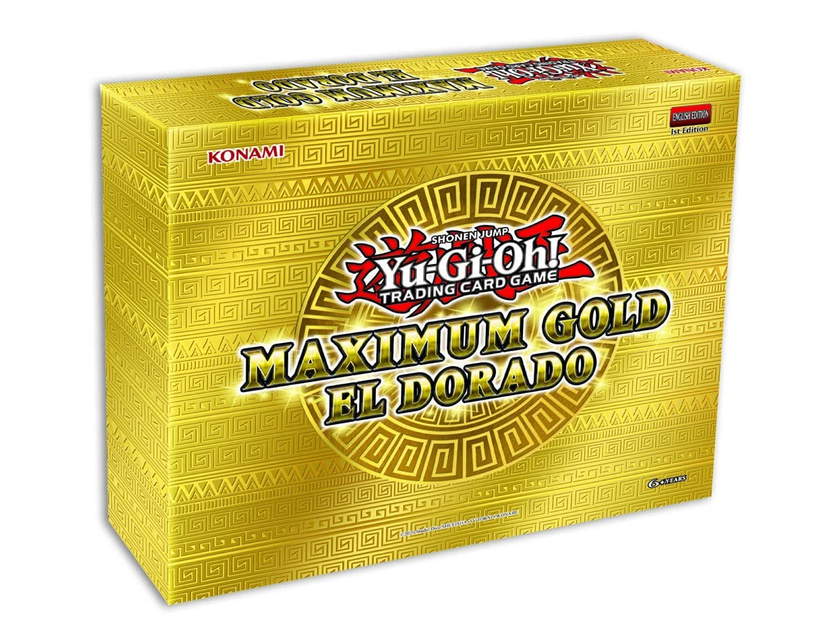 Konami Yu-Gi-Oh! TCG Maximum Gold - El Dorado Cardboard Cards, Black/Gold, Model B097S9X642