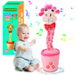 Sanjoin Dancing Talking Cactus Toy For Baby Toddler, Boys Girls Gifts Singing Mimicking Cactus Toy Recording Repeating What You Say Cactus Baby Toy With 120 English Songs (Talking Giraffe Classic)