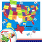 Imagimake Mapology United States Flash Card Puzzle With Flags, Country- Capitals | Educational Toys For Kids Ages 5-8 | Learn Geography Puzzles For Kids Ages 8-10 | Christmas Gift For Boys & Girls