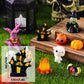 50pcs Halloween Mini Resin Figures 50 Styles Tiny Resin Figurines Little Small Figures to Hide Pumpkin Ghost Skull Miniatures Bu
