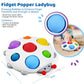 Likee Fidget Popper Sensory Baby Toys For 10+ Months, Montessori Busy Toy For 1 2 3 Years Old Toddlers Push And Popping Bubbles