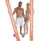 POZA 2 Pack Inflatable Pool Noodles - enhanced Jumbo Pool Noodle Float  elegant Giant Pool Floats Set  Sparkle Gold Confetti Pool Float for Swimming Pool  Beach  River and Lake  74 Inches - Rose Gold