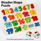 Wnwl Puzzle Wooden Abc Alphanumeric Shape Puzzles Toddler Learning Puzzle Toys, Letter And Number Shape Puzzles, Preschool Learn