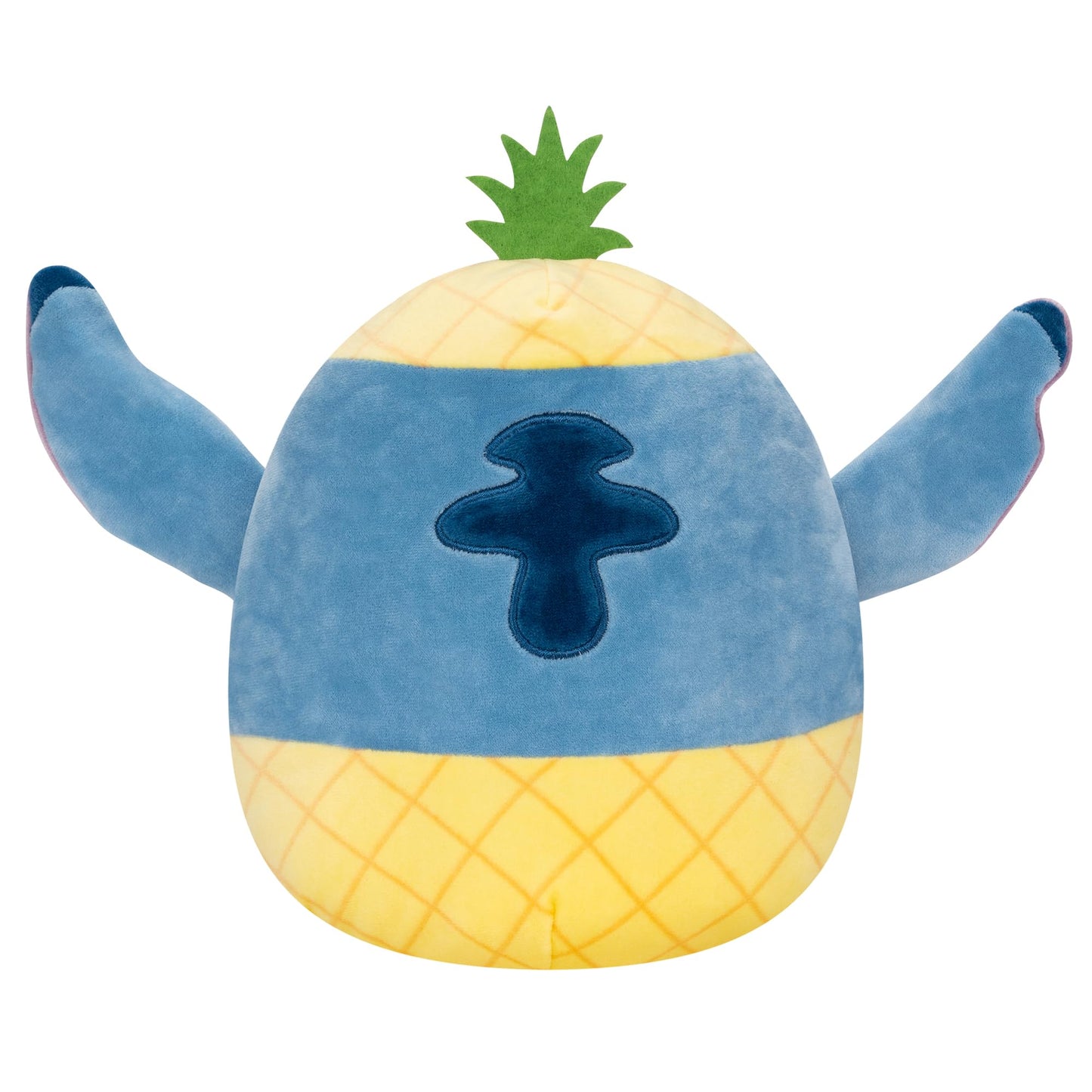 Squishmallows Plush Pineapple Stitch 8" - Soft Polyester Toy, One Size, Model SQK1955