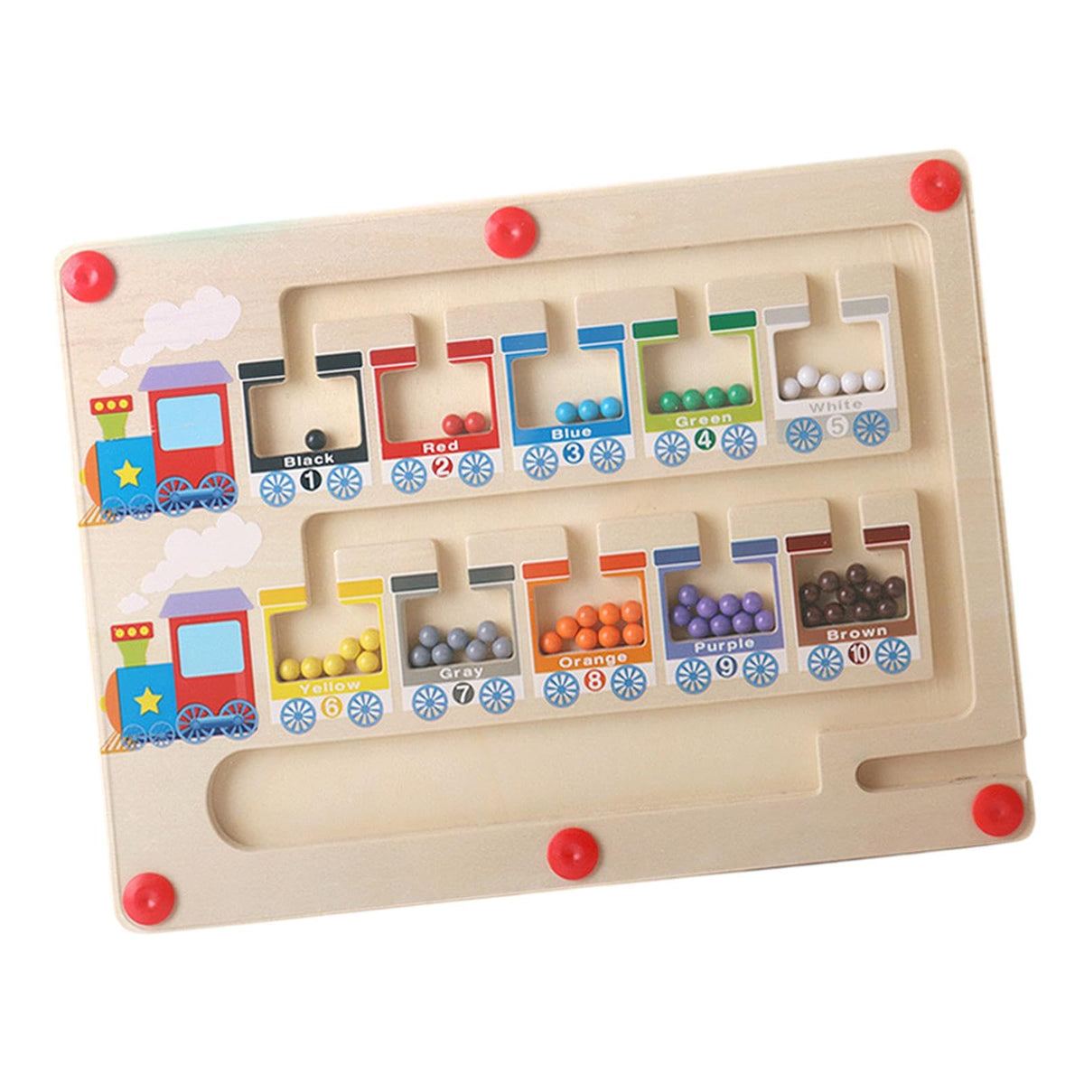Zoomella Magnetic Color And Number Maze Games Montessori Toys For Boys 3 4 5 Years Old| Toys & Hobbies|Educational|Other Educati