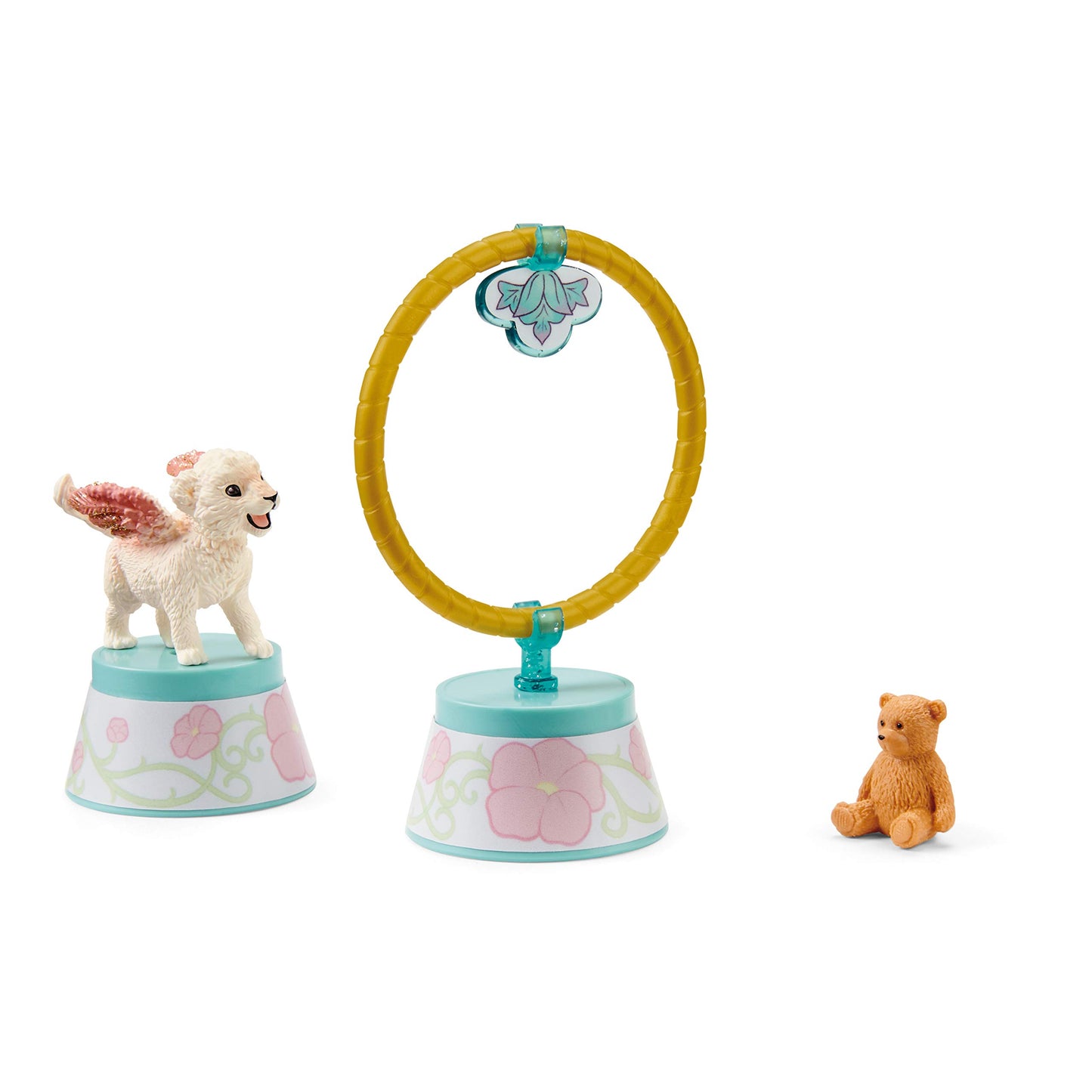 Schleich Bayala, Mythical Creature Toys For Kids, Winged Baby Lion Training 9-Piece Playset, Ages 5+