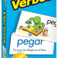 Trend Enterprises: Verbos (Spanish Action Words) Skill Drill Flash Cards, Grow Spanish Fluently, Illustraions With Words & Sample Sentence, 94 Cards Included, For Ages 6 And Up