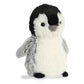 Aurora® Mini Flopsie™ Pippin Penguin™ Stuffed Animal - Gray, 8 Inches, Small, Adorable & Playful Plush Toy