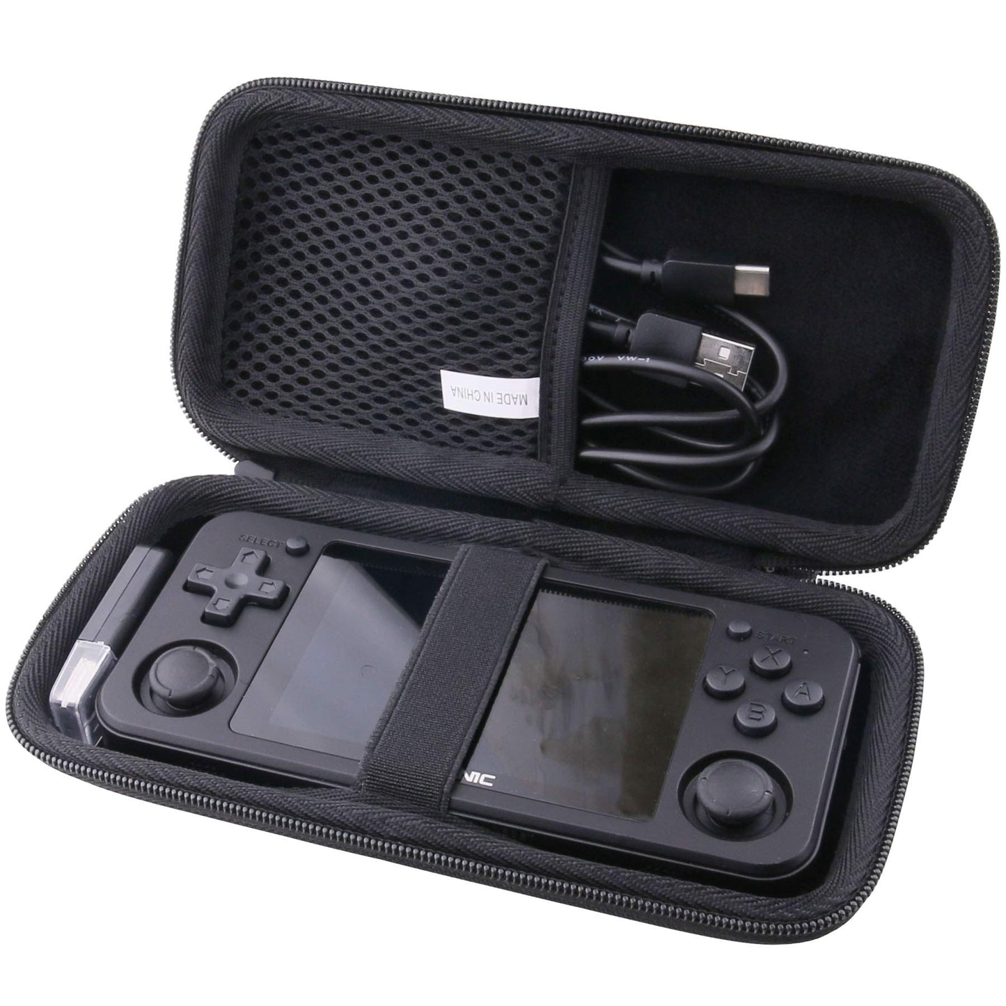 Waiyu Hard Eva Carrying Case For Rg351P/Rg351M Handheld Retro Game Storage Suitcase
