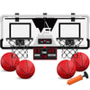 Hyes 2 Player Basketball Game, Dual Shot Over The Door Mini Basketball Hoop Indoor With Scoreboard, Basketball Toy Gifts For Kid