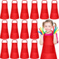 PLULON 15Pcs Kids Aprons Bulk Painting Apron for Kids, Paint Art Apron Adjustable Children Chef Aprons with 2 Pockets for Girls 