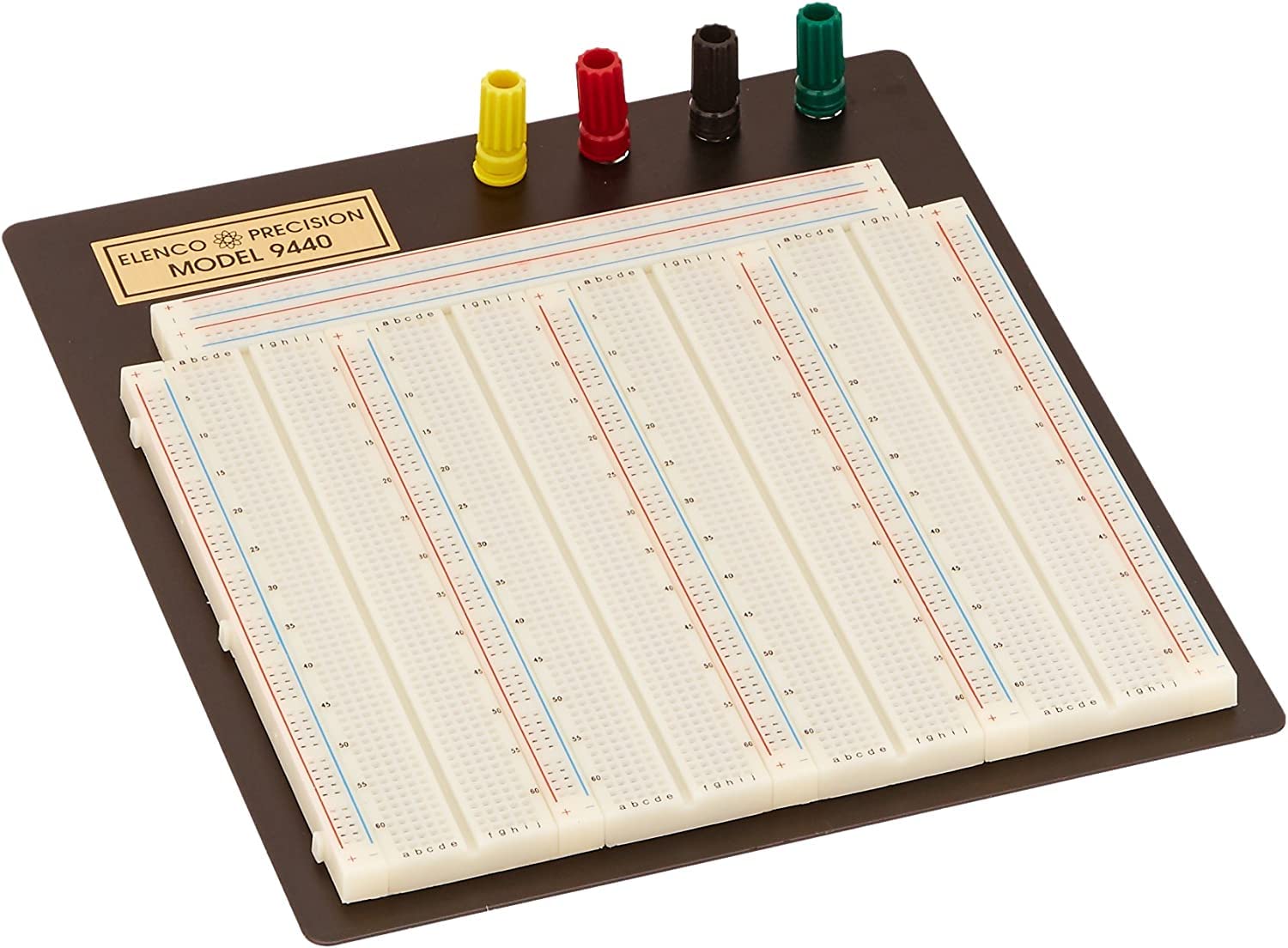 Elenco Breadboard | 3220 Total Contact Points | Make Diy - College - High School - Prototyping Projects Easier | 9440C