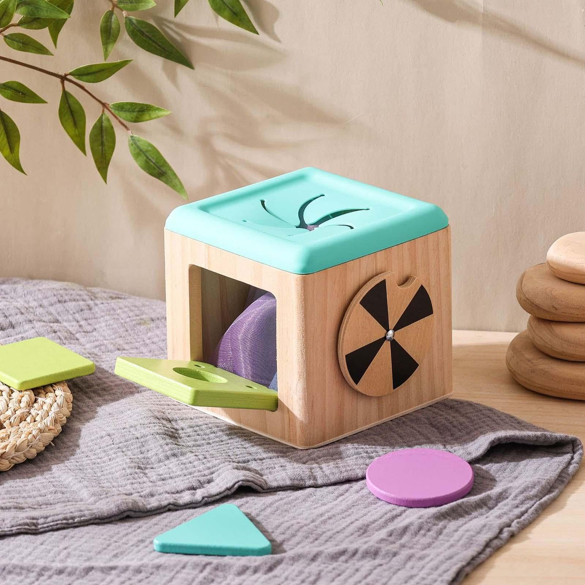 Enakshi Baby Tissue Box Toy Puzzles Baby Toys for Boys and Girls 6+ Months Baby Gift|Toys & Hobbies | Preschool Toys & Pretend P