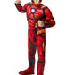 Marvel Boys Deluxe Iron Man Costume, Kids Tony Stark Superhero Halloween Costume, Child - Officially Licensed X-Large