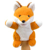 Okegztoa Hand Puppets Fox Puppets,9'' Realistic Stuffed Animal Puppets For Toddlers Cute Fox Stuffed Puppets For Kids With Movab