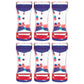 Red & Blue Liquid Motion Bubbler, Pack Of 6