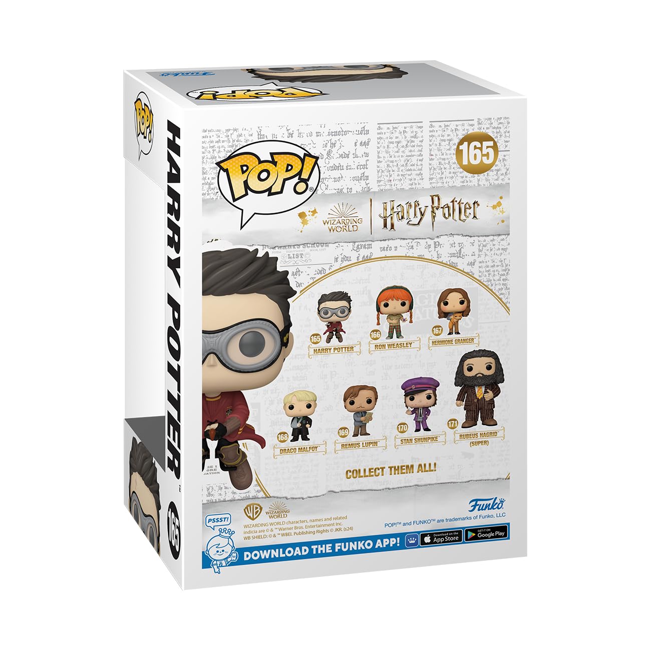 Funko Pop! Movies: Harry Potter Prisoner Of Azkaban - Harry With Broom - (Quidditch) - Collectable Vinyl Figure - Gift Idea - Official Merchandise - For Kids & Adults - Movies Fans