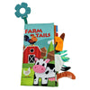 Js-Drhome Soft Crinkleinfant Unbreakabletoddler Baby Books For 0-6 Months, Vivid Farm Tail,Teething Toys,Tummy Time Toys,Early T